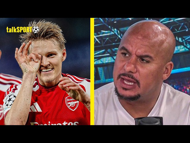 Gabby Agbonlahor PRAISES Martin Odegaard for his TOP Arsenal form!