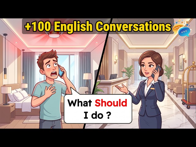 2 Hours of Simple English Conversations | Easy English for beginners (A1-A2)