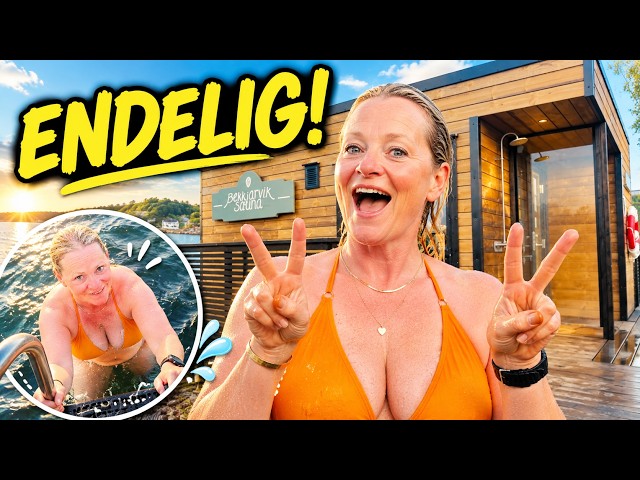 Has Lilli stopped swimming? 🌊 Sauna and summer idyll in Bekkjarvik | To the Sea ep 98