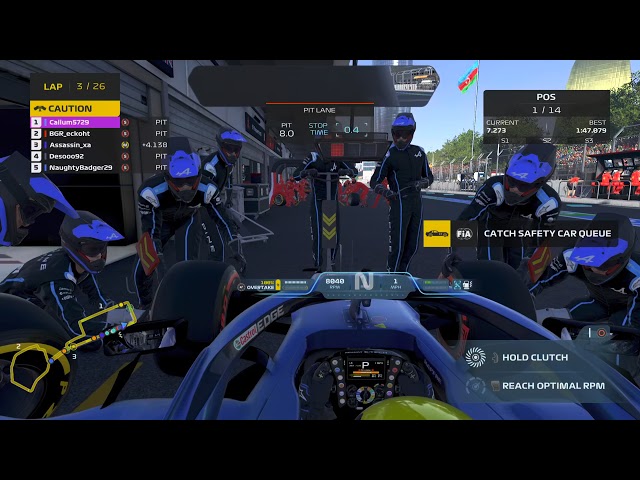 IFR Bottled it at baku again