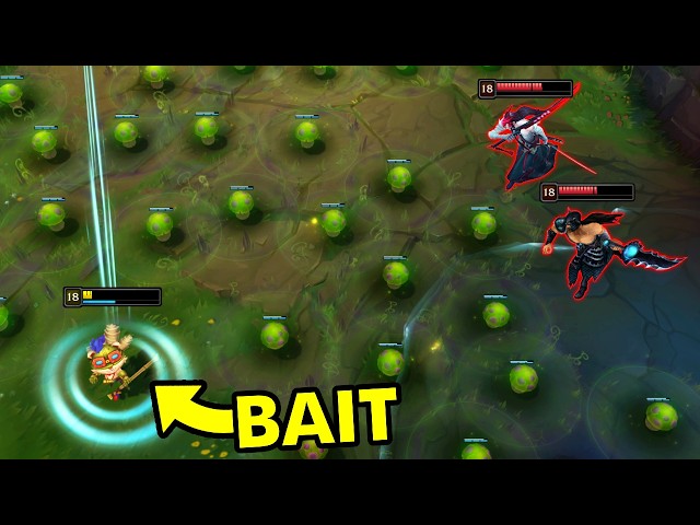 18 Minutes of GENIUS Baits in League of Legends