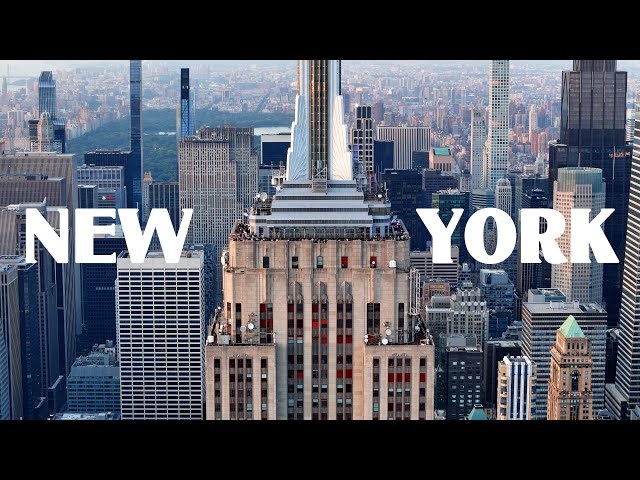 New York City Skyline 2025 | "WOW" Manhattan Drone Footage in 4K