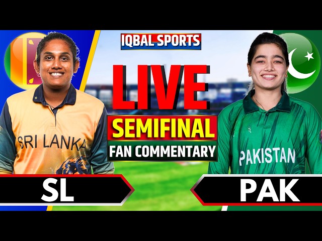 🔴 Pakistan Women vs Sri Lanka Women Fan Commentary | Live Cricket Match Today | PAKW vs SLW Live
