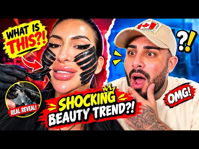 Shocking beauty trend ?!| Bartmann reactions video | Bartmann funny videos | funny | comedy 😄 