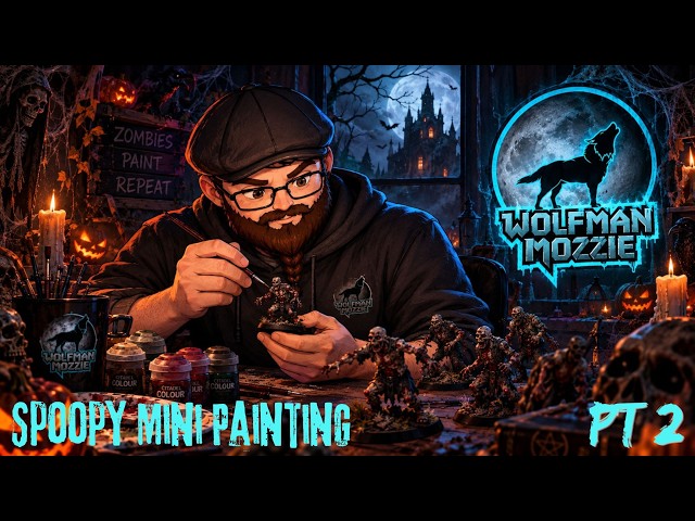 Painting a Warhammer Age of Sigmar Zombie Horde | Spooky Beginner Hobby Stream
