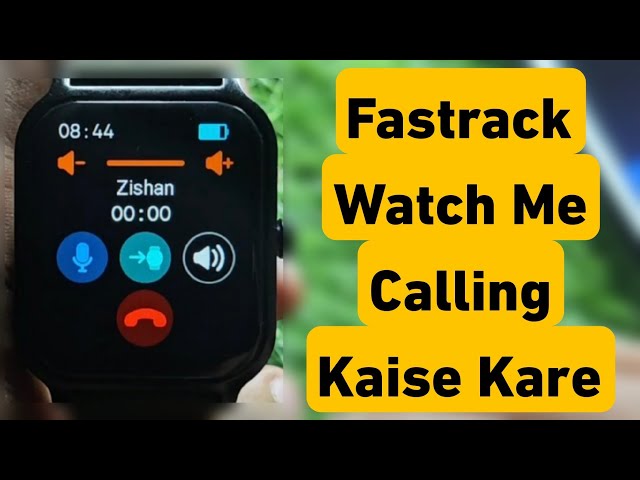How to Make Calls on Fastrack Watch | Fastrack Revoltt FS1 Bluetooth Calling | Dialer and Call Setup