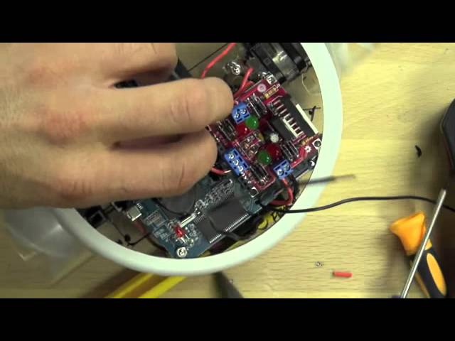 05   Bit zee Bot   13   Power wires and on off switch