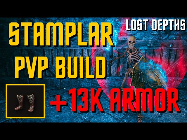 Ominous RED Glow! - Stamplar PVP Build - ESO Lost Depths