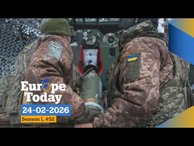 Four years since Russia’s full-scale invasion of Ukraine - Europe Today #52, 24/02/2026
