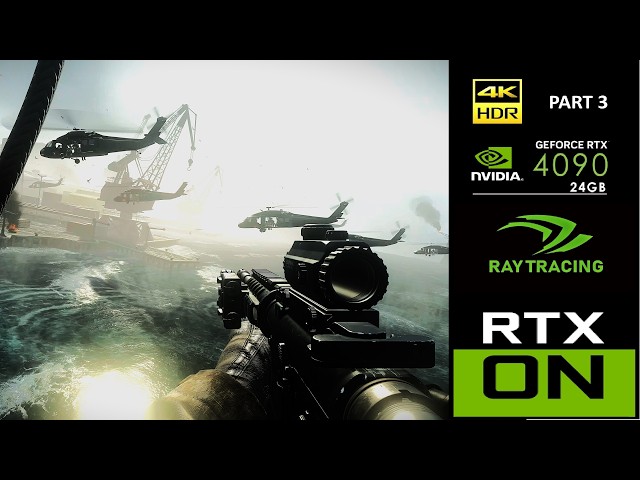 Modern Warfare Remastered - Part 3 PC High Quality 4K HDR RTX 4090 Ultra Settings Gameplay