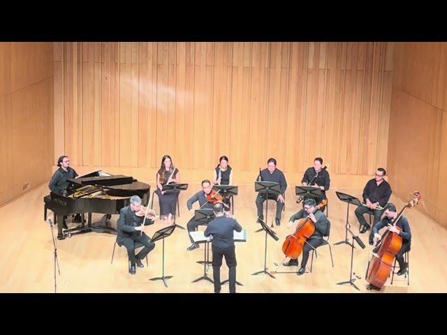 Si un pajarito hiciera Haikú (Alexander Godines) - Ensamble A Tempo (Concierto "México Leones")