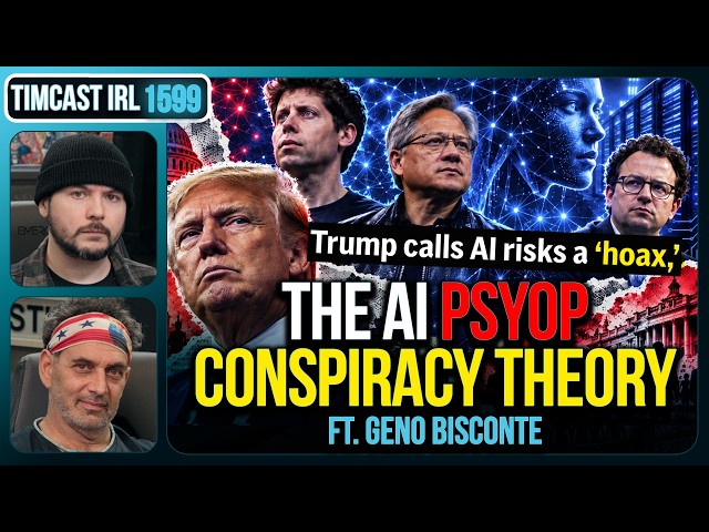 AI CEO Demands Regulation, Trump Says NO, Psyop Theorized | Timcast IRL