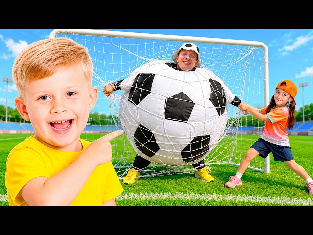 Kids Enter a Secret Soccer World! ⚽