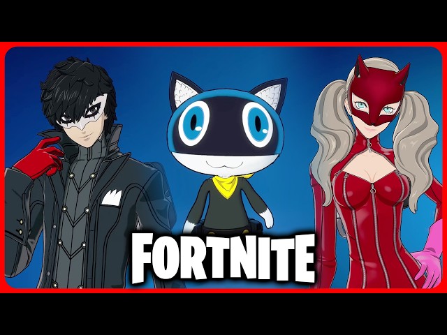 Fortnite x Persona 5 Collaboration Showcase