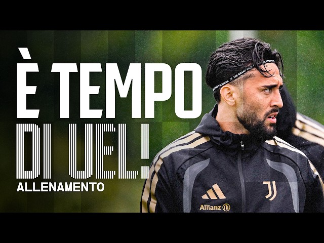 ONE LAST SESSION BEFORE JUVENTUS-RENNES! | Training pre UEFA Europa League