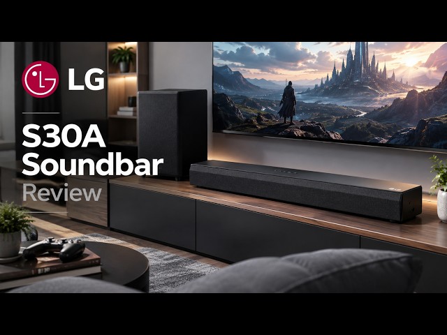 LG S30A Soundbar Review | Best Soundbar 2026!