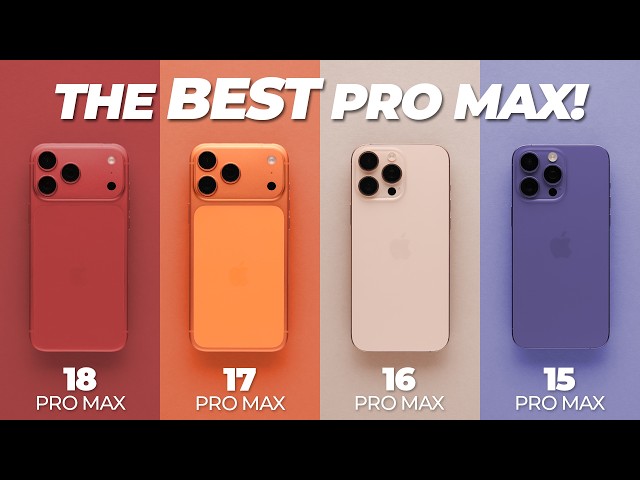 iPhone 18 Pro Max VS 17, 16 & 15 Pro Max: Forget The Cameras!