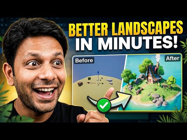 Environment Object Placement: Better Landscapes in Minutes