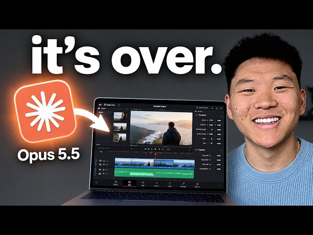Opus 5.5 Just Changed Video Editing Forever (free skills)