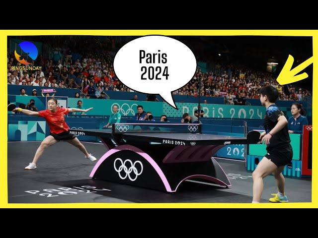 Women's Single Final | Chen Meng vs Sun Yingsha | Paris Olympics 2024