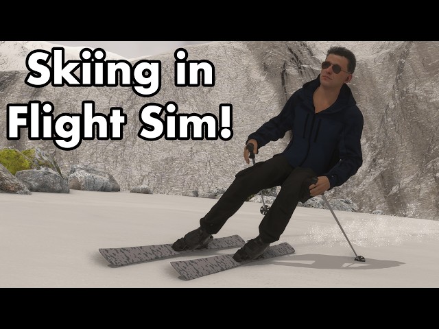Microsoft Flight Simulator 2024 | We can now Ski & Snowboard in the sim!