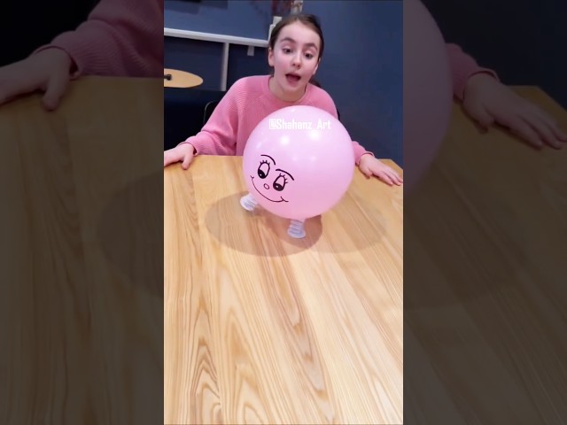 Paper Toy Balloon 🎈! Easy Craft For Kid's Beginners! #toy #papercraft #kidsvideo #shorts