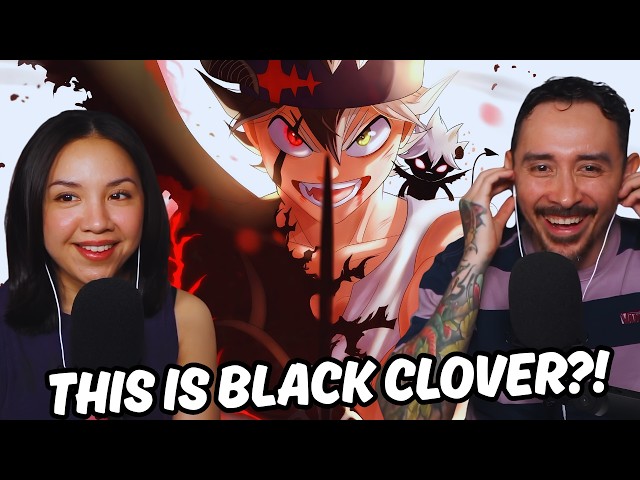 We reacted to EVERY BLACK CLOVER OPENING and they were INSANE!! 🔥 (Openings 1-13)