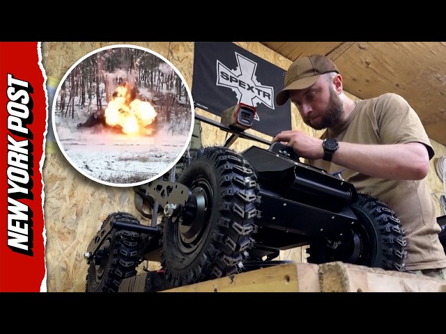 Meet Ukraine's Autonomous Killer Robots Fighting Off Russia's Invasion