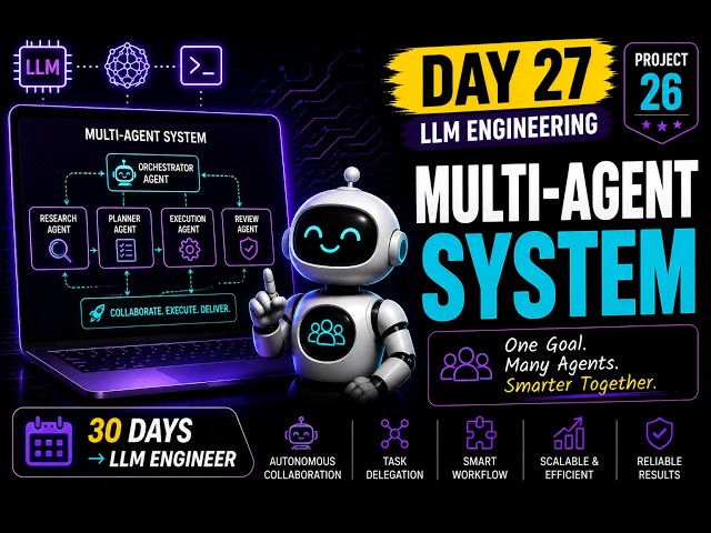 Day 27: Multi-Agent AI Architecture Explained (Full Python Tutorial)