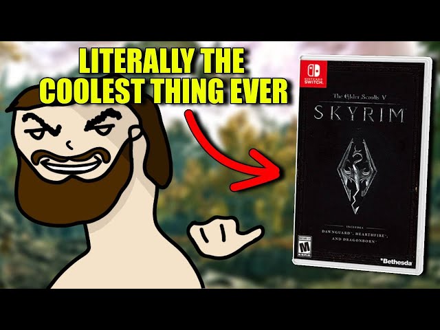 Nintendo Switch Skyrim is AWESOME, Actually