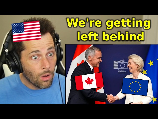 American Reacts to Canada Invited to Join the EU