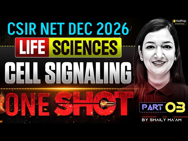 Complete Cell Signaling Revision Part 3 | CSIR NET Dec 2026 Life Sciences
