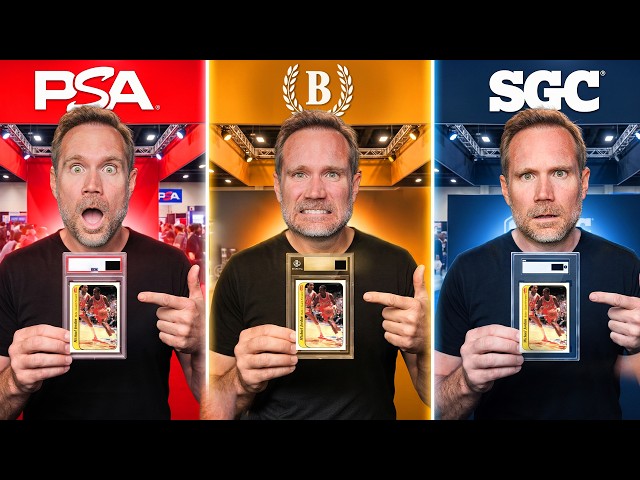 I Graded the SAME Cards with PSA, BGS, CGC & SGC... The Results Were SHOCKING