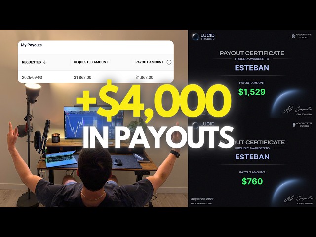 I Just Requested $4K+ in Futures Payouts in One Week! | Topstep Payout Process LIVE