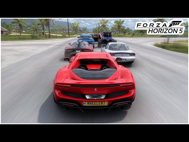1400HP FERRARI 296 GTB 2022 IN FORZA HORIZON 5 [4K 21:9]