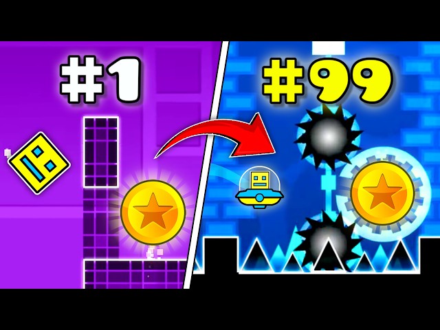 I Collected Every Coin in Geometry Dash... It Was BRUTAL!