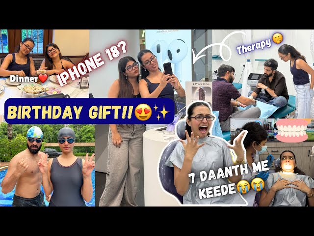 Dentist visit, Birthday gift iPhone 18?😱🥲❤️ dinner & a random, pointless daily vlog! ✨||YR||