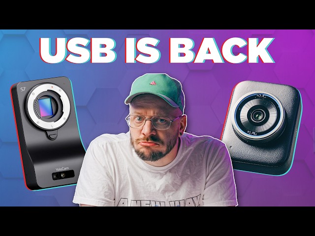 Webcams are back with interchangeable lenses....