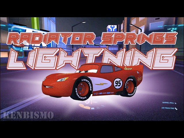 Radiator Springs Lightning - Vista Run - Extreme Speed - Cars 2 Project Trilogy Pack 2 Mod