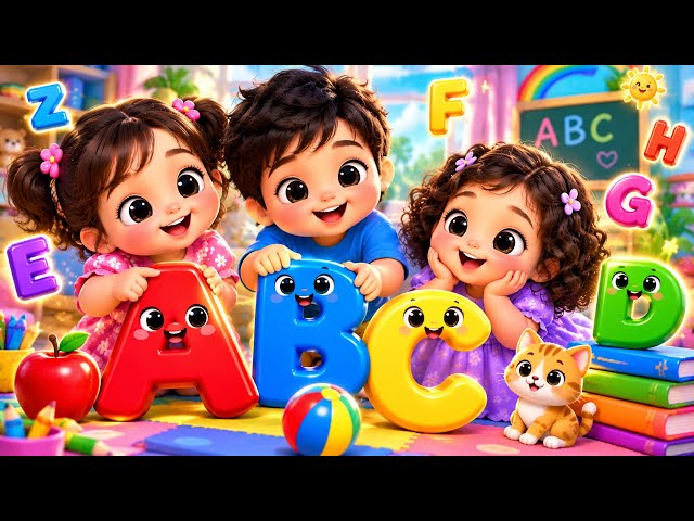ABC Song | Learn ABC Alphabet for Kids |Kids Songs & Nursery Rhymes | Story with ziyaa