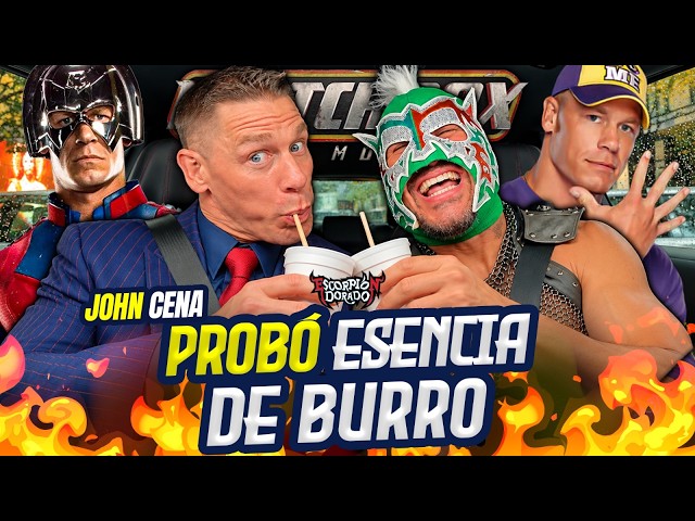 JOHN CENA & Escorpión Dorado #AlVolante La lucha, el cine, sus sueños, sus derrotas y el des madre