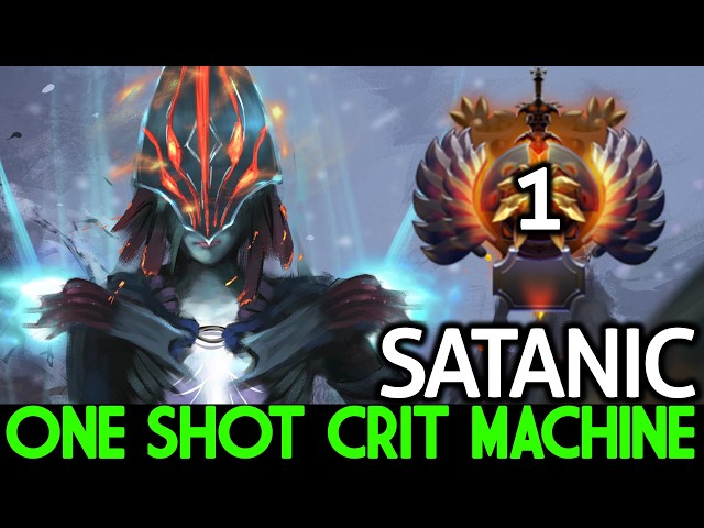 SATANIC [Phantom Assassin] PA IS BACK – One Shot Crit Machine Dota 2
