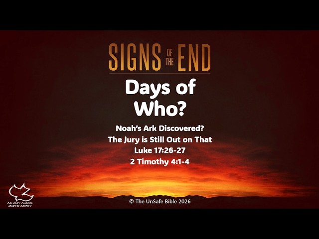 Prophecy Update 09/27/26 Days of Who?