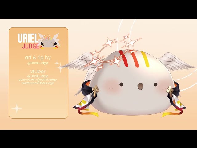 Live2D Slime Vtuber Model Showcase(?) - Uriel Judge