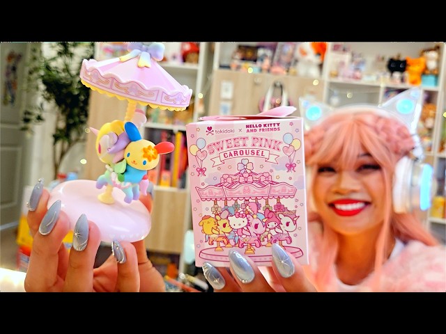OPENING SANRIO X TOKIDOKI CAROUSEL BLIND BOXES!
