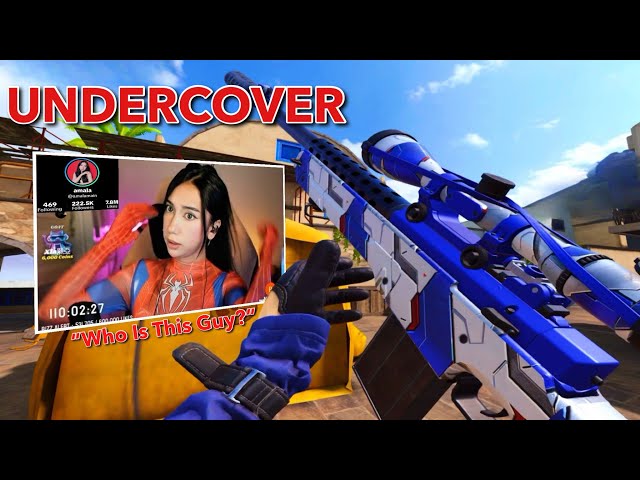 Going UNDERCOVER In A Famous Rizz Streamers Lobby (She’s Impressed)
