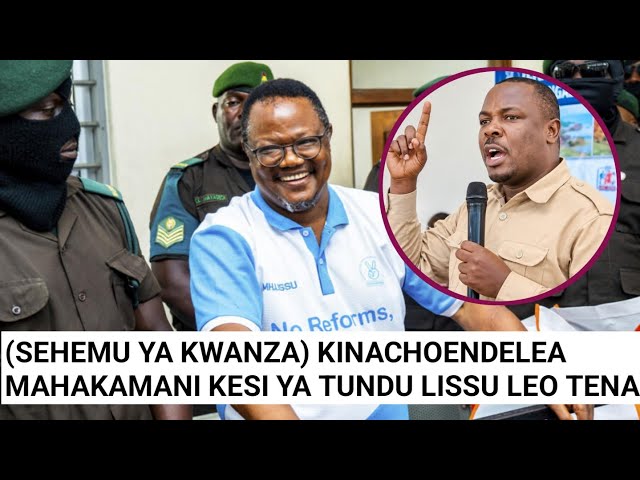 (PART ONE) WHAT’S HAPPENING AT TUNDU LISSU’S COURT CASE