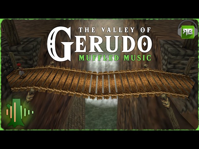 Desert Winds & Distant Guitars | Gerudo Valley Enhanced Ambience | Zelda OoT (1 Hour)