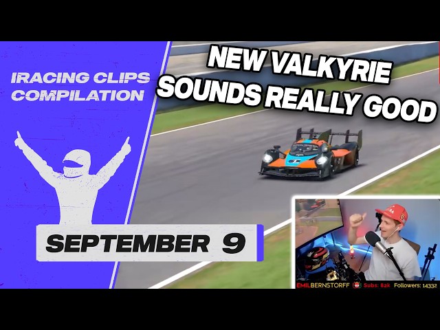 September 9 | iRacing Clips Compilation
