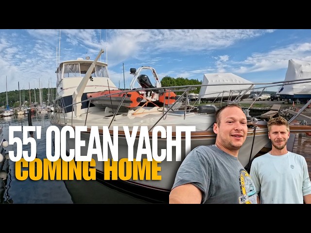 We Took a 55’ Ocean Yacht Across The Great Lake Huron